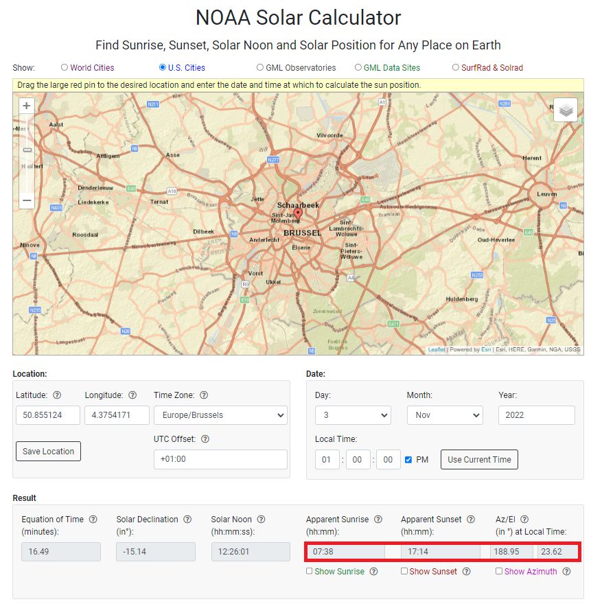popurrí danés Encogimiento Heliostat Phase 3: Calculating the position of the sun | DevDotBlog | Serge  Gommers Blog